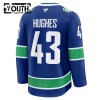 Dresovi Vancouver Canucks 2024-25 Fanatics Premium Quinn Hughes Domaći Plava - Dječji